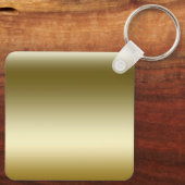 金ゴールドスノーボーダースノーボーディングステンシル キーホルダー (裏面)