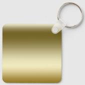 金ゴールドスノーボーダースノーボーディングステンシル キーホルダー (裏面)