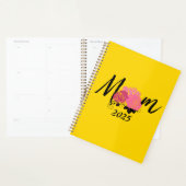 金ゴールドスパイラルイエローノート プランナー手帳 (ディスプレー)