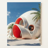 金ゴールドスパイラルプランナースタイリッシュ- & Organized プランナー手帳 (裏面)