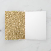 金ゴールドスパーキングラメリーイト&ブライトクリスマスツリー シーズンカード (内部)