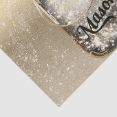 金ゴールドスパークルグラムレッドローズメイソンジャー 薄葉紙 (詳細)