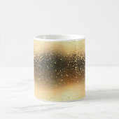 金ゴールドスパークルグリッター コーヒーマグカップ (中央)