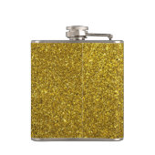 金ゴールドスパークルグリッター フラスク (裏面)