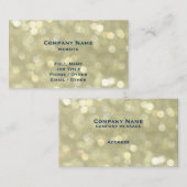 金ゴールドスパークルズ名刺 名刺 (正面/裏面)