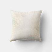 金ゴールドスパークルフローラプリンセスキンセアニラ誕生日 クッション (裏面)