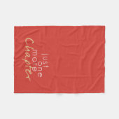 金ゴールドスパークルワンモア章フリースブランケット フリースブランケット (正面(横))