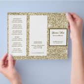 金ゴールドスパ、マッサージ、ヘアスタイリストメニュー&価格 チラシ (手)