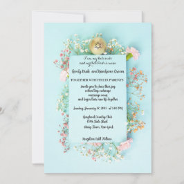 金ゴールドスフィア（デイビッド・ユダヤ星） 招待状