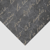 金ゴールドスフランスのクリプトChalkboardヴィンテージ 薄葉紙 (詳細)