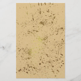 金ゴールドスプラッシュ 便箋