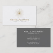 金ゴールドスプートニクORBロゴ 名刺 (正面/裏面)