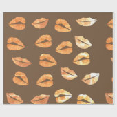 金ゴールドスマイル包装紙 ラッピングペーパー (フラット)