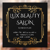 金ゴールドスワーエレガントルブラック営業開店時間 ウィンドウサイン (シート2)