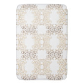 金ゴールドスワーズアラベスク バスマット (正面縦)