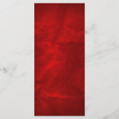 金ゴールドスワールブライトレッド結婚式 プログラム (裏面)