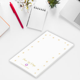 金ゴールドス企業のタース平和と喜び希望の会社のロゴ ポストイット