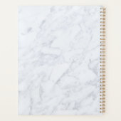 金ゴールドス恋しく思ト大理石をミセス・ブライダル結婚の プランナー手帳 (裏面)