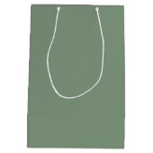 金ゴールドス結婚クリプトの歓迎バッグホテルバッグ ミディアムペーパーバッグ (裏面)