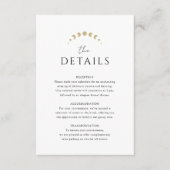 金ゴールドス結婚テリア エンクロージャーカード (正面)