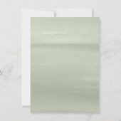 金ゴールドス絵を描クリプトフローラサプライズ誕生日パーティー 招待状 (裏面)