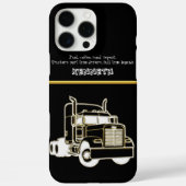 金ゴールドセミトラックデザインイラストレーション Case-Mate iPhoneケース (裏面)