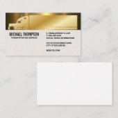 金ゴールドセミトラック | 物流 | ドライバ 名刺 (正面/裏面)