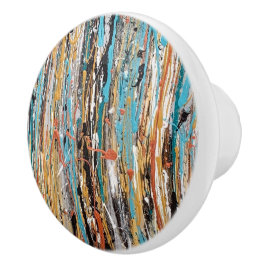 金ゴールドセラミックの引き手のハート セラミックノブ