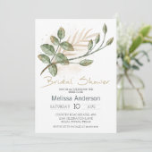 金ゴールドセージグリーンフローラエレガントブライダルシャワー (スタンド正面)