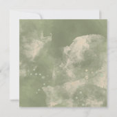 金ゴールドセージグリーンフローラエレガント婚約 (裏面)