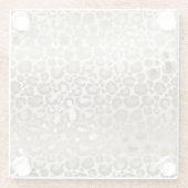 金ゴールドゼブラ印グラデーション刷 ガラスコースター (裏面)