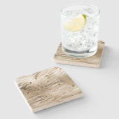 金ゴールドゼブラ印グラデーション刷 ストーンコースター (横)