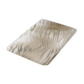 金ゴールドゼブラ印グラデーション刷 バスマット (アングル)