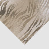 金ゴールドゼブラ&レオパードグラデーションプリント  薄葉紙 (詳細)