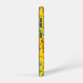 金ゴールドタイガーパターン SAMSUNG GALAXYケース (右側面)