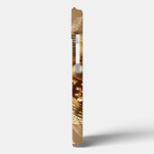 金ゴールドタイポグラフィハッピーニューイヤー2025 Case-Mate iPhoneケース (裏面 / 左)