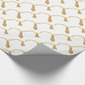 金ゴールドタッセルラッピング紙 ラッピングペーパー (角)