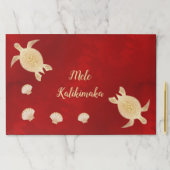 金ゴールドタートルズメレカリキマカハワイアンレッド ペーパーパッド (インサイチュ)