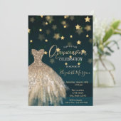 金ゴールドダイヤエレガントズドレススターズキンセアニラ 招待状 (スタンド正面)