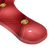 金ゴールドダイヤモンドタフテッドレザーレッド切削ボード カッティングボード (角)