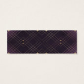 金ゴールドダイヤモンドパープルジオメトリックデコギャツビー結婚ズ (裏面)