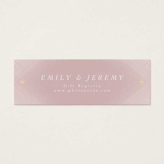 金ゴールドダイヤモンドピンク幾何学模様デコギャツビー結婚ズ (正面)