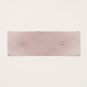 金ゴールドダイヤモンドピンク幾何学模様デコギャツビー結婚ズ (裏面)