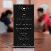 金ゴールドダイヤモンドブラックジオメトリックデコギャツビー結婚ズ プログラム