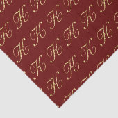 金ゴールドダイヤモンド文字Kモノグラムシームレスパターン 薄葉紙 (詳細)