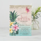 金ゴールドダイヤモンド、パイナップルビーチスウィート16 招待状 (スタンド正面)