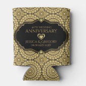 金ゴールドダイヤ結婚ン50周年記念 缶クーラー (裏面)