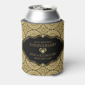 金ゴールドダイヤ結婚ン50周年記念 缶クーラー (缶裏面)