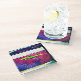 金ゴールドダストデイゲッコ ガラスコースター