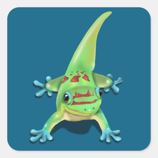 金ゴールドダストデイゲッコ スクエアシール (正面)